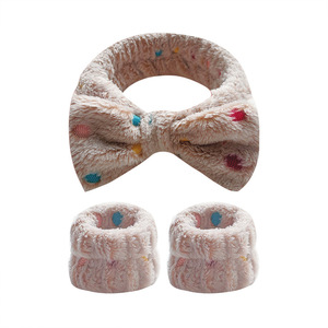 Custom Logo Spa <b>Headband</b> for Women Facial Makeup & Washing Soft Terry Cloth Hairband Multi-Color Bathing Shower Use - Product Image 6