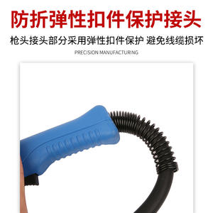 Torche de soudage MIG 200A refroidie par air, interrupteur simple, assemblage de câbles 3M 5M pour usage industriel - Product Image 4