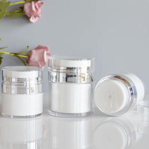 15ml 30ml 50ml 100mL Lujo Vacío Doble pared Bomba sin aire Botella Tarro Contenedor para BB Face Foundation Cream - Product Image 3