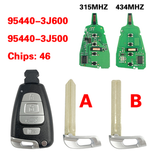 CN020185 4ปุ่มสำหรับ<span class=keywords><strong>2010</strong></span> Hyundai veracruz กุญแจรีโมทอัจฉริยะ <span class=keywords><strong>FOB</strong></span>: 95440-3J600/95440-3J500 46ชิป315MHz/434MHz - Product Image 2