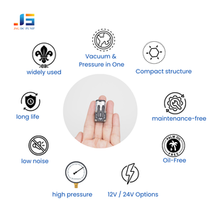 高性能<span class=keywords><strong>3V</strong></span> 6Vミニダイヤフラム低圧ウォーターポンプステンレス鋼シーリング1/2排出パイプ（自動車OEM向け） - Product Image 4