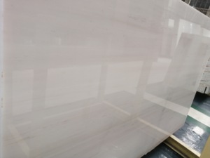 고급 고급 프로젝트를위한 회색 질감 슬래브 타일이있는 새로운 흰색 천연 흰색 대리석 - Product Image 2