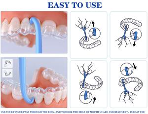 थोक पर्यावरण के अनुकूल बीपा मुक्त प्लास्टिक हुक दांत ब्रश हटाने उपकरण अदृश्य ऑर्थोडोन्टिक बीपा - Product Image 5