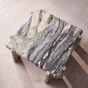 Newstar โต๊ะกาแฟหินสำหรับห้องนั่งเล่นทันสมัยปรับแต่งด้วยหินอ่อนธรรมชาติโต๊ะกาแฟเฟอร์นิเจอร์หินสำหรับห้องนั่งเล่น - Product Image 3