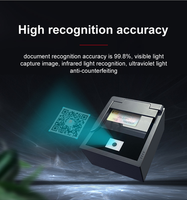 Lecteur de code QR Sinosecu, scanner de codes-barres, interface USB, source lumineuse CMOS, utilisé pour la numérisation de passeports, les aéroports, scanner de documents en stock