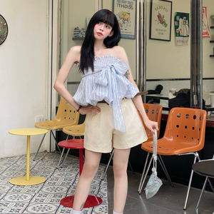 Shorts à prix avantageux, plusieurs couleurs, taille haute, coupe droite, fournisseur et fabricant vietnamien, qualité supérieure - Product Image 6