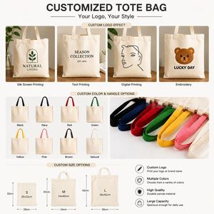 Sac fourre-tout en toile écologique personnalisé, promotionnel, robuste, en coton, avec poche intérieure ou extérieure, réutilisable - Product Image 3