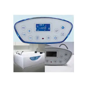 Controlador de temperatura y tiempo de baño pa Tub, medidor de temperatura para sauna LCD