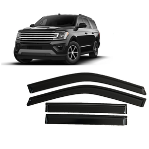 Deflettori Laterali per Finestrini Auto <span class=keywords><strong>FORD</strong></span> EXPEDITION <span class=keywords><strong>MAX</strong></span> 2018-2023, Protezione da Pioggia e Sole, Accessori Esterni - Product Image 1