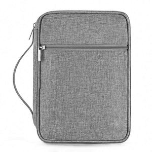 Free Sample Custom casual <b>Bible</b> Covers <b>Bible</b> <b>Case</b> Church Bag <b>Bible</b> Protective with Handle Pockets Zippered Pocket <b>for</b> Men Women - Product Image 6