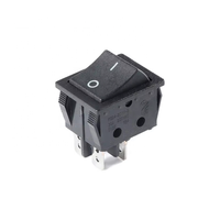 KCD4 Interrupteur à bascule 30A 250VAC 4Pin 6Pin ON-OFF Bateau Type Bateau Interrupteur à bouton-poussoir avec voyant LED