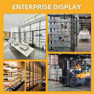 Vaso de agua cuadrado de vidrio rosa de 340 ml con lazo, resistente a altas temperaturas, con asa y pajita. - Product Image 5