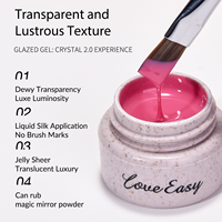 Vernis à ongles en gel UV LED français végétalien non toxique respectueux de l'environnement pour la manucure, l'art des ongles, la peinture ombrée, à faire tremper, longue durée