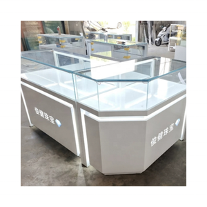 Vitrines d'Exposition de Musée en MDF de Luxe Éclairées par LED avec Vitrine Verrouillable pour Bijoux en Gros - Product Image 5