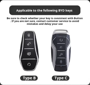 Étui de protection en alliage pour clé de voiture BYD Second Song Pro Tang Dm QIn PLUS MAX Yuan Generation Atto 3 Han EV Dolphin Accessoires - Product Image 2