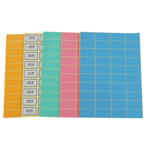 Étiquettes adhésives en rouleau personnalisées avec logo imprimé 50*30 mm, rouleau d'autocollants pour verre isolant, étiquette autocollante imperméable et résistante à l'huile - Product Image 4