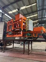 Machine de fabrication de briques automatique et haute performance, fonctionnement multifonctionnel, types de briques simples et variés
