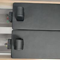 Mini Reformer Pilates avec cadre en aluminium léger, petit lit de Pilates pour la rééducation et l'entraînement physique à domicile