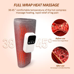 Massaggiatore di circolazione per macchina da massaggio a compressione d'aria riscaldante massaggiatore per gambe - Product Image 4