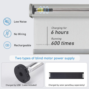 Am15 Có Thể Sạc Lại Động Cơ Hình Ống Cho Con Lăn Rèm 18Mm/25Mm/28Mm Được Xây Dựng-Trong Pin DC Động Cơ Tùy Chỉnh Cao Su Vương Miện Cho Coolaroo - Product Image 6