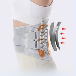 Ceinture de soutien lombaire pour soulager les douleurs du bas du dos, pour hommes et femmes, contre la sciatique, la scoliose et la hernie discale - Product Image 3