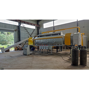 Système de four de carbonisation et de chauffage automatique continu à haute efficacité avec moteur pour l'élimination de la peinture des canettes UBC et en aluminium - Product Image 6