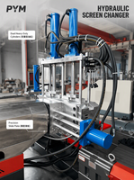Ligne de granulation économique pour PE et PP, vis simple de 90 mm pour les startups de recyclage