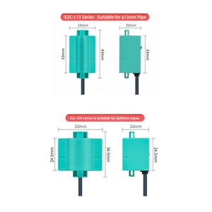Capteur de niveau de liquide sans contact Yesi pour pipeline, détecteur capacitif de niveau d'eau, détecteur de proximité pour liquides adhésifs et huiles E2C-L26NO - Product Image 5
