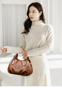 Sacs à bandoulière en cuir souple pour femmes, sacs à main de luxe, sacs pour femmes, sacs à main décontractés pour femmes, sacs à main à bandoulière - Product Image 6