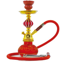 Narguilé personnalisé saveur shisha luxe en acier inoxydable saveur narguilé à DEL