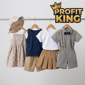Lote de Ropa Infantil de Verano Surtida al Azar, Conjuntos para Bebés y Niños Pequeños al por Mayor, Envío Rápido - Product Image 4