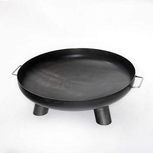 Feuerstelle - Brasero de Acero Corten Resistente al Calor para Exteriores, con Pinzas para Leña, Brasero para Barbacoa, Tamaño Personalizable - Product Image 5