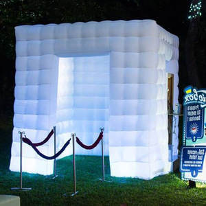 전시회용 탈부착 가능한 배경이 있는 풀컬러 인쇄 맞춤형 풍선 포토 부스 - Product Image 6