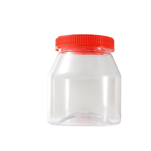 Bouteille en plastique PET transparente de 920 ml (30 oz/31 oz) pour le stockage alimentaire, avec couvercle à vis en <span class=keywords><strong>PP</strong></span> - Product Image 3