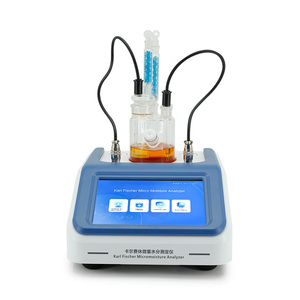 Analyseur d'humidité traces par la méthode Karl Fischer Coulomb pour l'huile et l'eau, prix départ usine, disponible en plastique, OEM disponible - Product Image 1