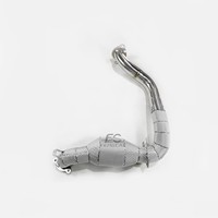 Pour Mercedes-Benz AMG A35 A35L CLA35 2.0T W177 2019-2023 – Amélioration sportive de l'échappement : Downpipe haute performance en acier inoxydable pour la course