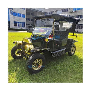 Coche Clásico de Lujo Personalizado para Turismo/Coche Eléctrico Clásico Antiguo con Techo/Carro de Golf Eléctrico con Tracción en las Cuatro Ruedas en Venta - Product Image 1