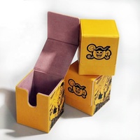 Boîtes à cartes de jeu en cuir, boîte de jeu de cartes pour cartes à collectionner