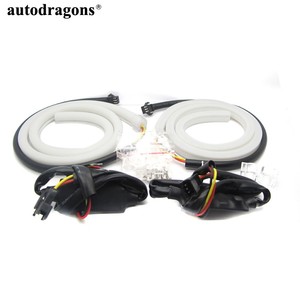Autodragons - Faro Delantero Flexible con Luz Diurna, Ojo de Ángel, Tira de LED DRL Decorativa de 30CM, 45CM, 60CM, 85CM - Product Image 5