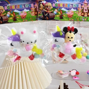 Jouet anti-stress Pegasus Licorne style <span class=keywords><strong>dessin</strong></span> <span class=keywords><strong>animé</strong></span> en TPR souple et moelleux à remontée lente, nouveauté sensorielle, balle de décompression, cadeau en gros - Product Image 2