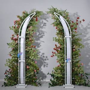 Arche de fleurs artificielles en gros pour les mariages-Usine directe, conceptions personnalisées disponibles - Product Image 5