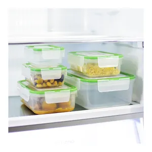 Microwave storage square sealable airtight container food