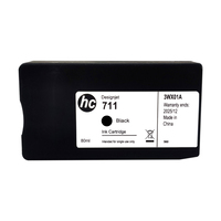 Compatible con cartucho de tinta HP 711 711XL HP711 para HP T120 T130 T520 T530 T125 DesignJet Plotter tintas de inyección de tinta con Chip