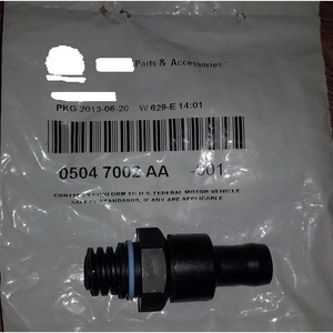 วาล์วทางเดียว Jeep Chrysler 300C PCV รุ่น 5047002AA วาล์วตรวจสอบ ปะเก็นยางสำหรับแก๊ส อุณหภูมิปกติ - Product Image 4