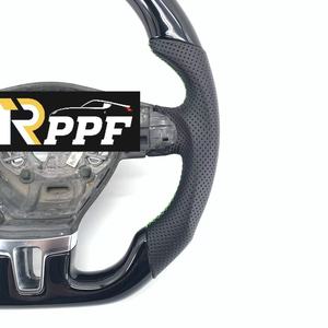 Volante RPPF Popolare Nero Lucido per <span class=keywords><strong>Volkswagen</strong></span> VW Golf 6 Polo Golf Plus 2009-2004, per <span class=keywords><strong>Volkswagen</strong></span> Caddy <span class=keywords><strong>Jetta</strong></span> <span class=keywords><strong>2010</strong></span>+ - Product Image 4