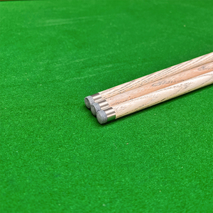 China Factory Supply Integrated Ash Wood Pool Cue Black Billiard Cue - Product Image 4