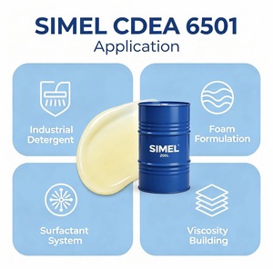 ซิเมล โคโคนัทไดเอทานอลอะไมด์ ความบริสุทธิ์สูง (99%) CDEA 6501 CAS 68603-42-9 EINECS 271-657-0 วัตถุดิบเหลวสำหรับอุตสาหกรรม - Product Image 5