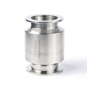 วาล์วกันกลับ Zhengye Fluid KF50 สแตนเลส 304 สำหรับปั๊มสุญญากาศ แบบไม่ผ่านทางอื่น - Product Image 2