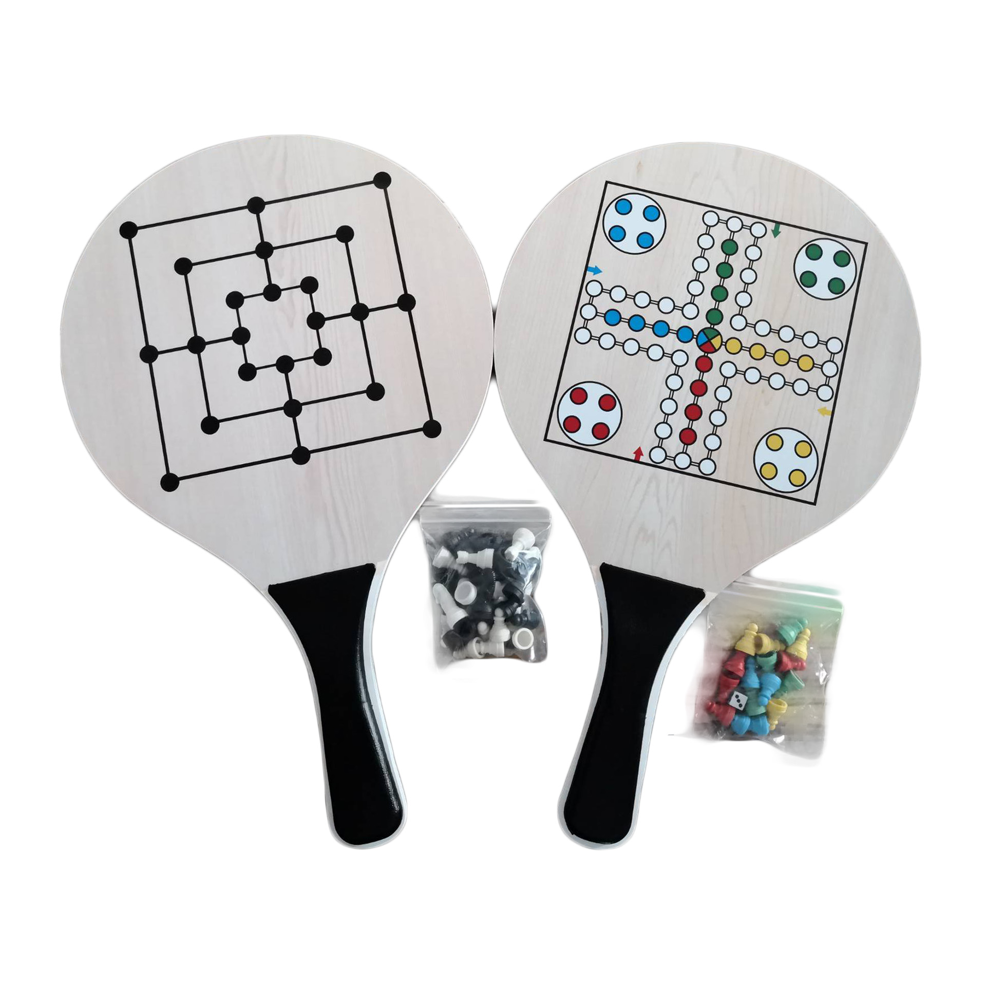 Лидер продаж 2023, Пляжная ракетка, произведенная производителем, изготовлена из деревянного материала, ракетка для плавания, костюм для игры с другом