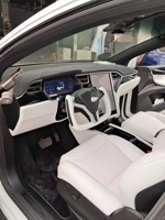 Housses de sièges de voiture sur mesure pour ensemble complet 5 places, cuir de qualité supérieure pour BMW Séries 7, 5, 3, 1, X5, X3, avant et arrière